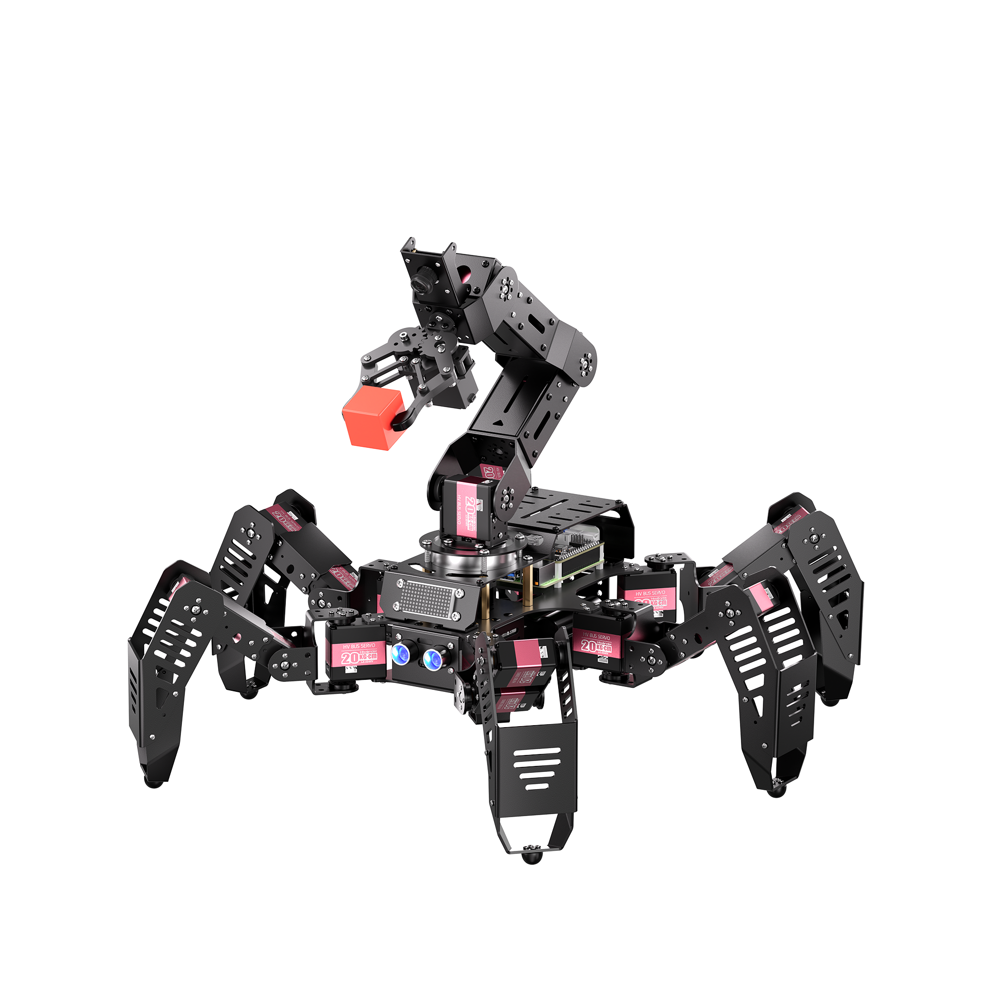 SpiderPi Pro智能六足机器人